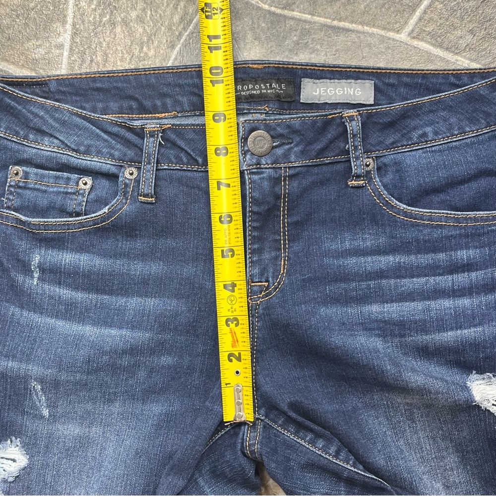 Aeropostale Distressed Jeggings - Picture 9 of 11